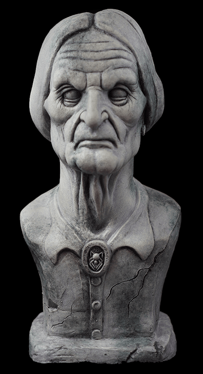  "Madam And Master Macy Ghostly Manor Busts" HD Exclusive Spooky Halloween Decoration