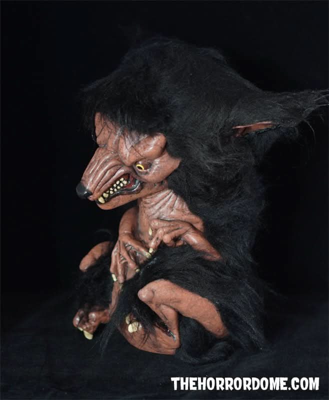  "Newborn Werewolf" Collector Oddity HD Exclusive Halloween Decoration
