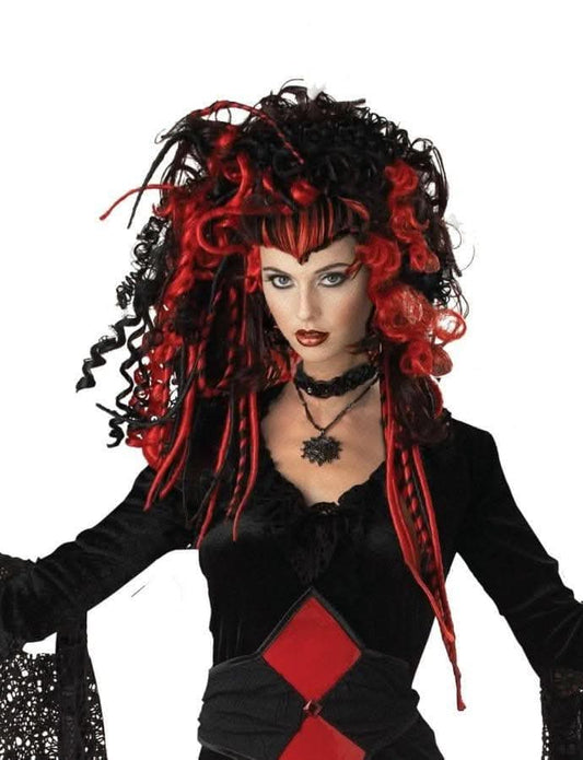  "Nightmare Black Widow" Halloween Wig