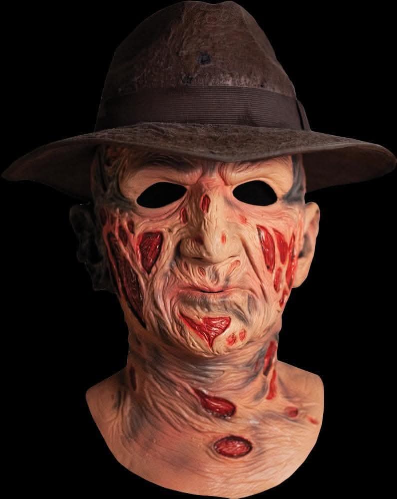  "Nightmare On Elm Street 1 - Freddy" Deluxe Mask With Hat