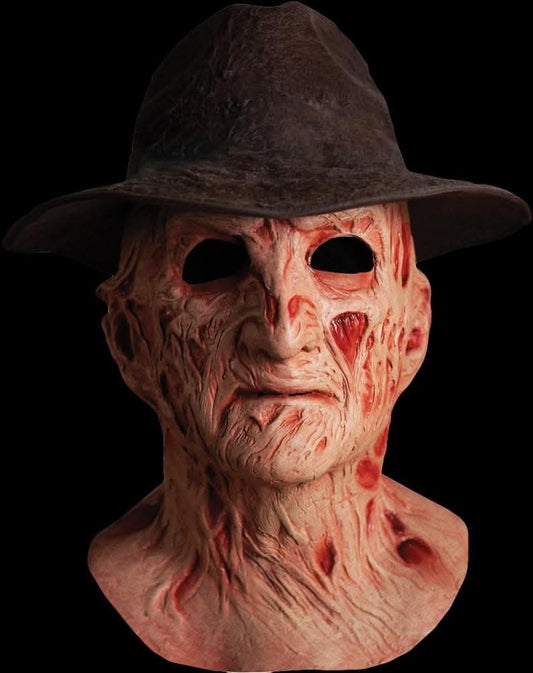  "Nightmare On Elm Street 4 - Freddy" Deluxe Mask With Hat
