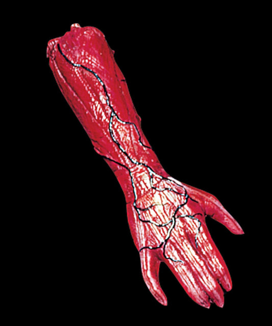  "Peeled Flesh - Right Arm" Human Body Part Halloween Prop