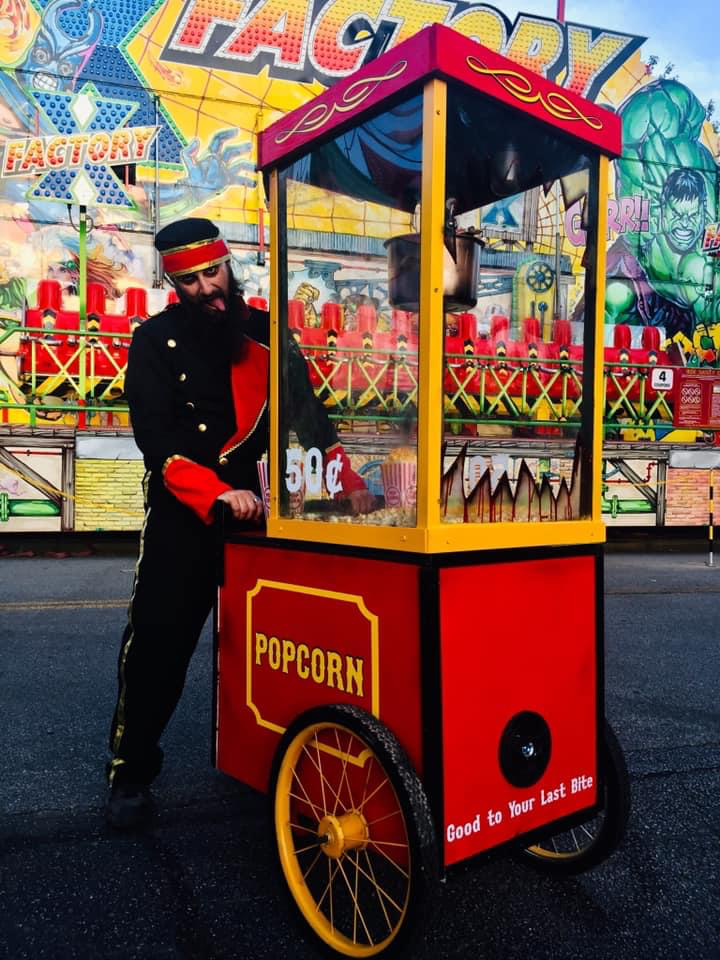  Haunted Popcorn Machine Animatronic