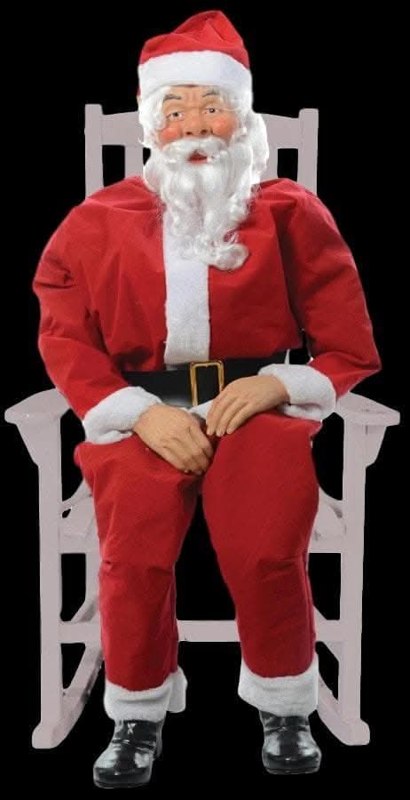  "Rocking Chair Santa" Electric Christmas Animatronic