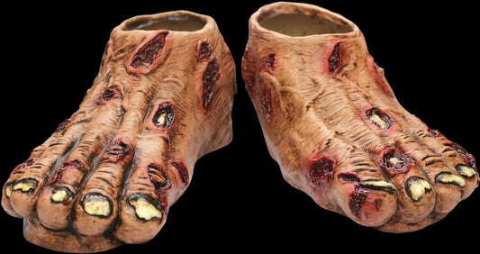  "Rotting Flesh Zombie Feet" Halloween Costume Accessory