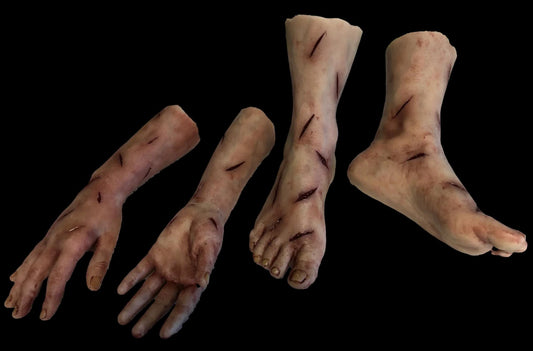  "Silicone Exorcist Limbs" Gory Halloween Props