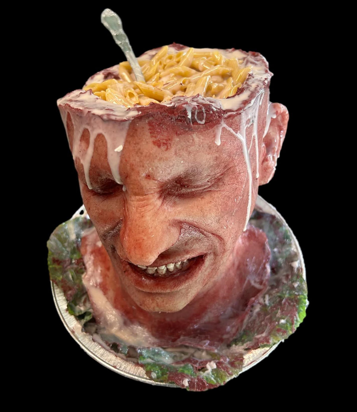  "Silicone Head Dish" Gory Halloween Prop