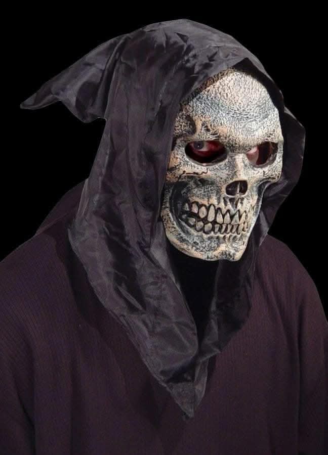  "Skull Hooded Flexi Face" Mask