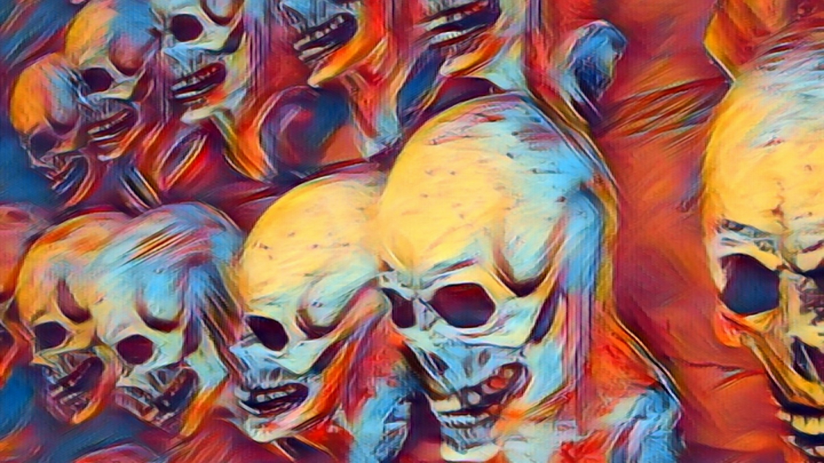  Skull Poster