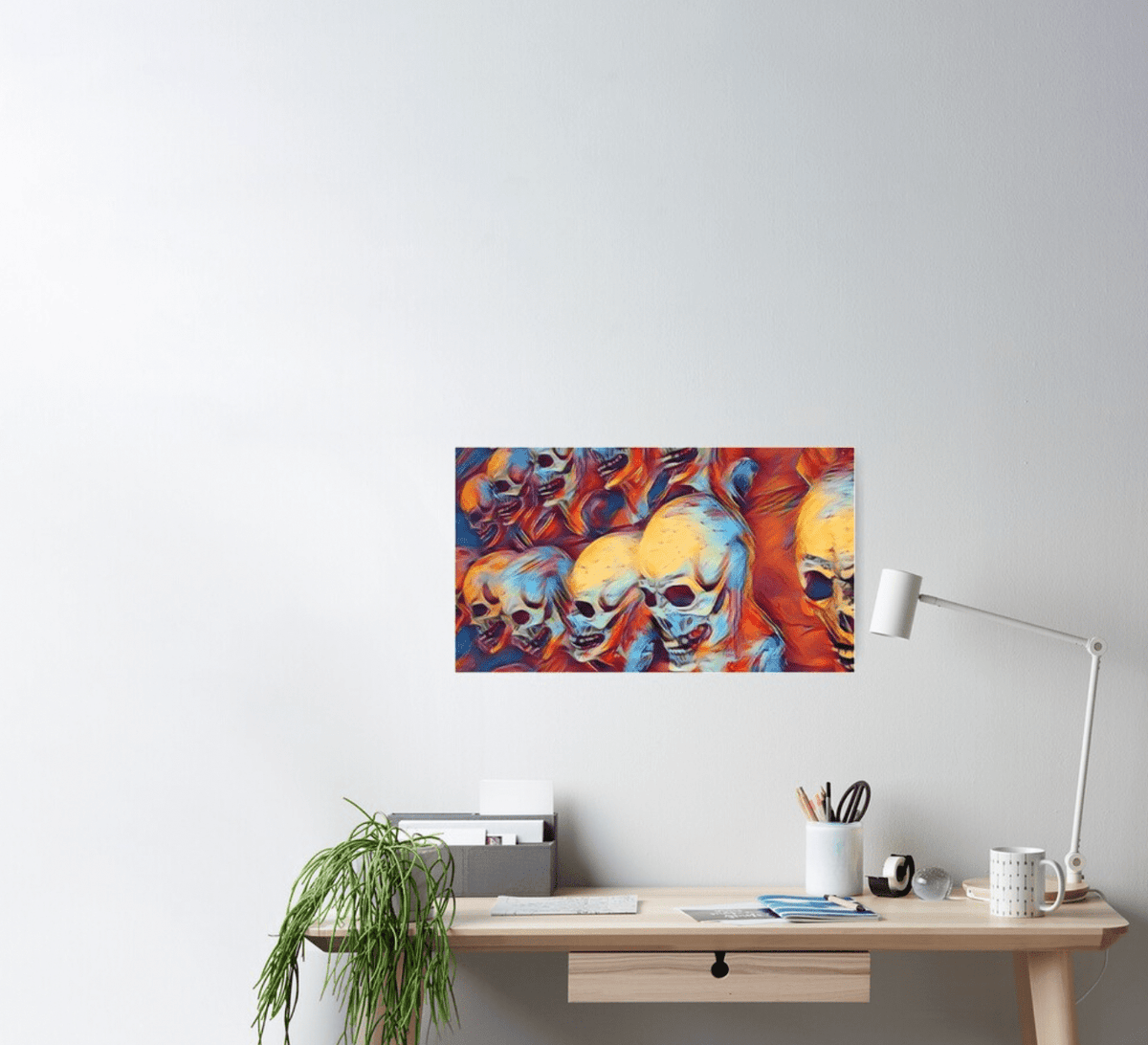  Skull Poster