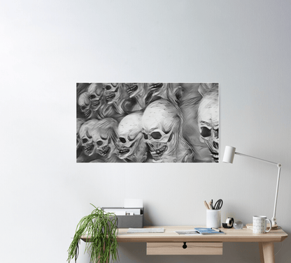  Skull Poster