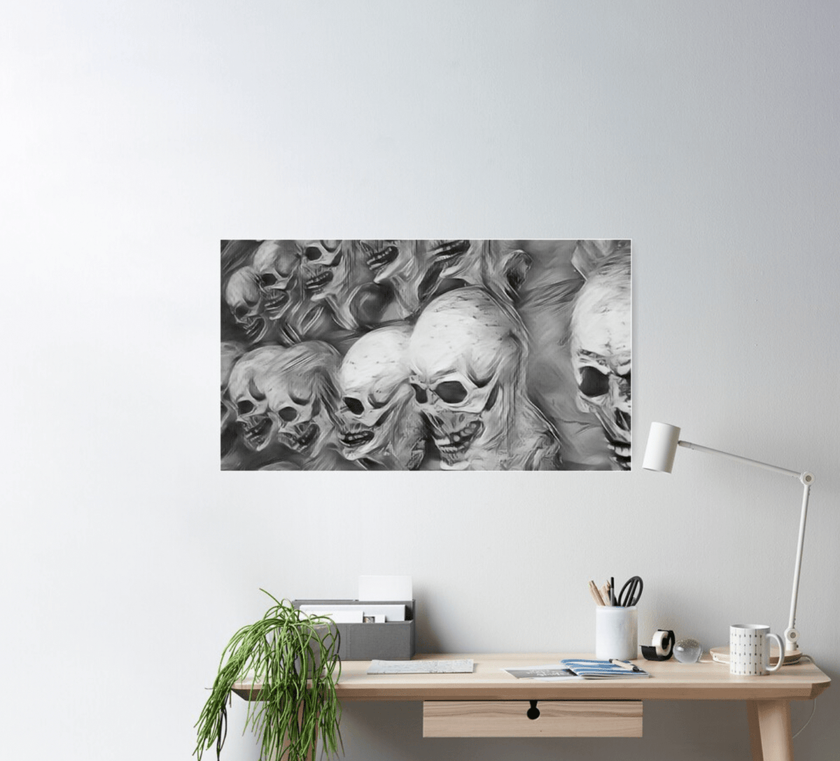  Skull Poster
