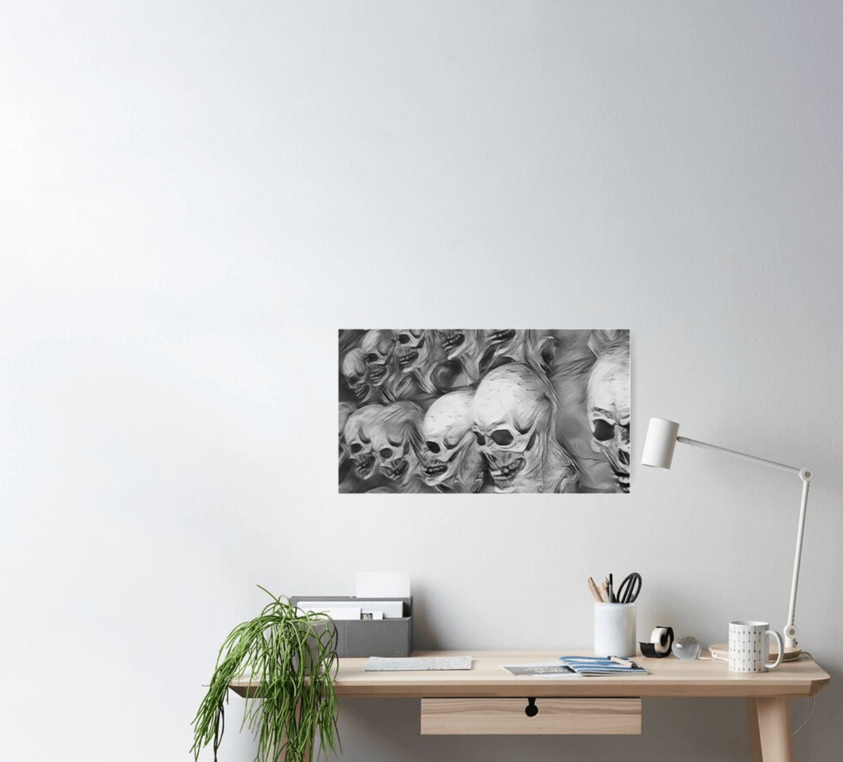  Skull Poster