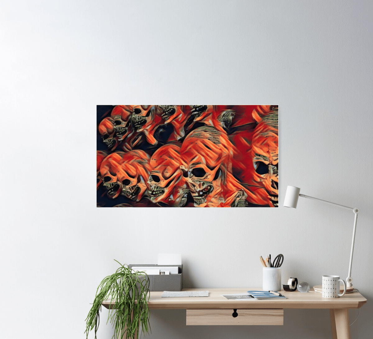  Skull Poster