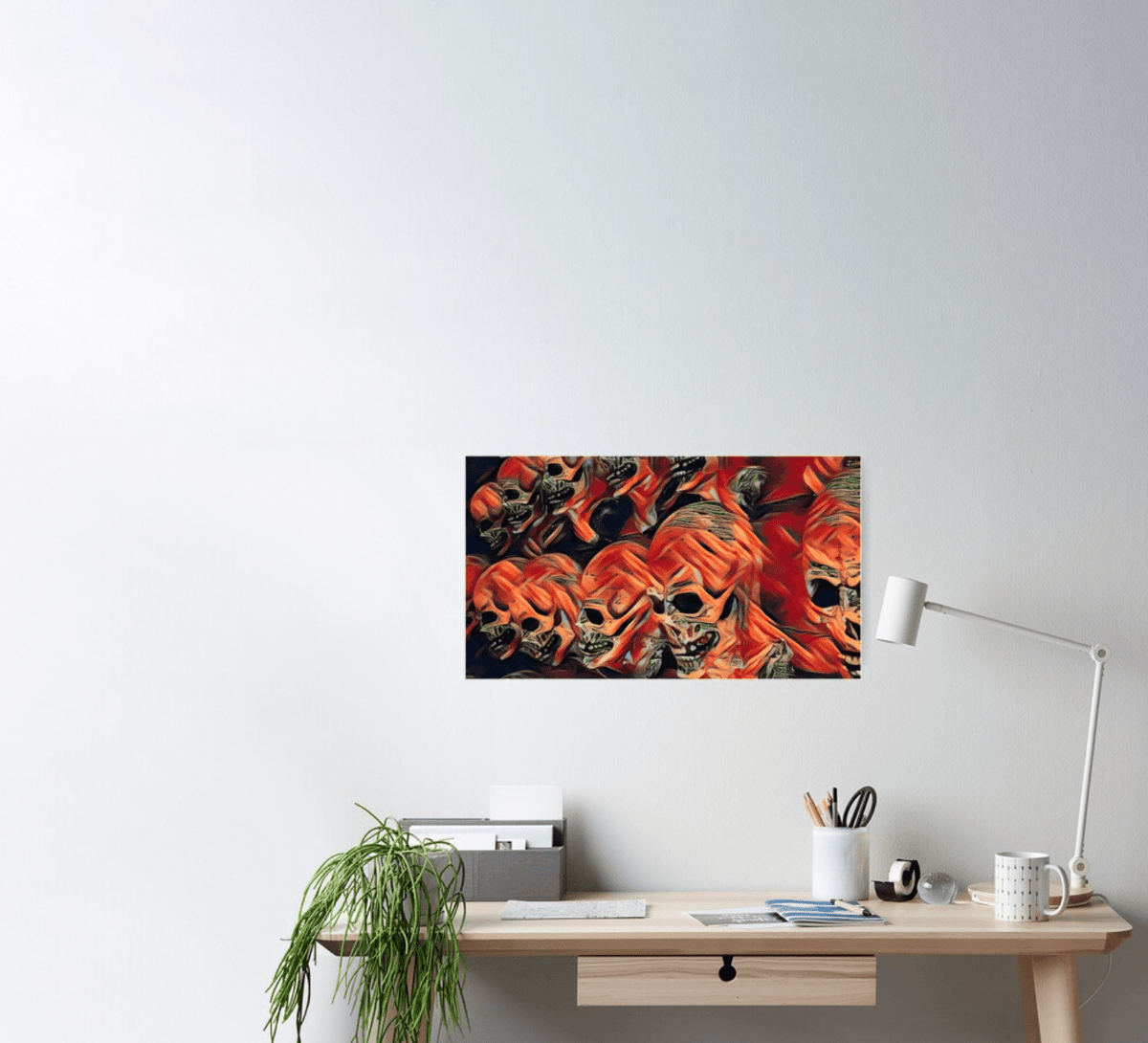  Skull Poster