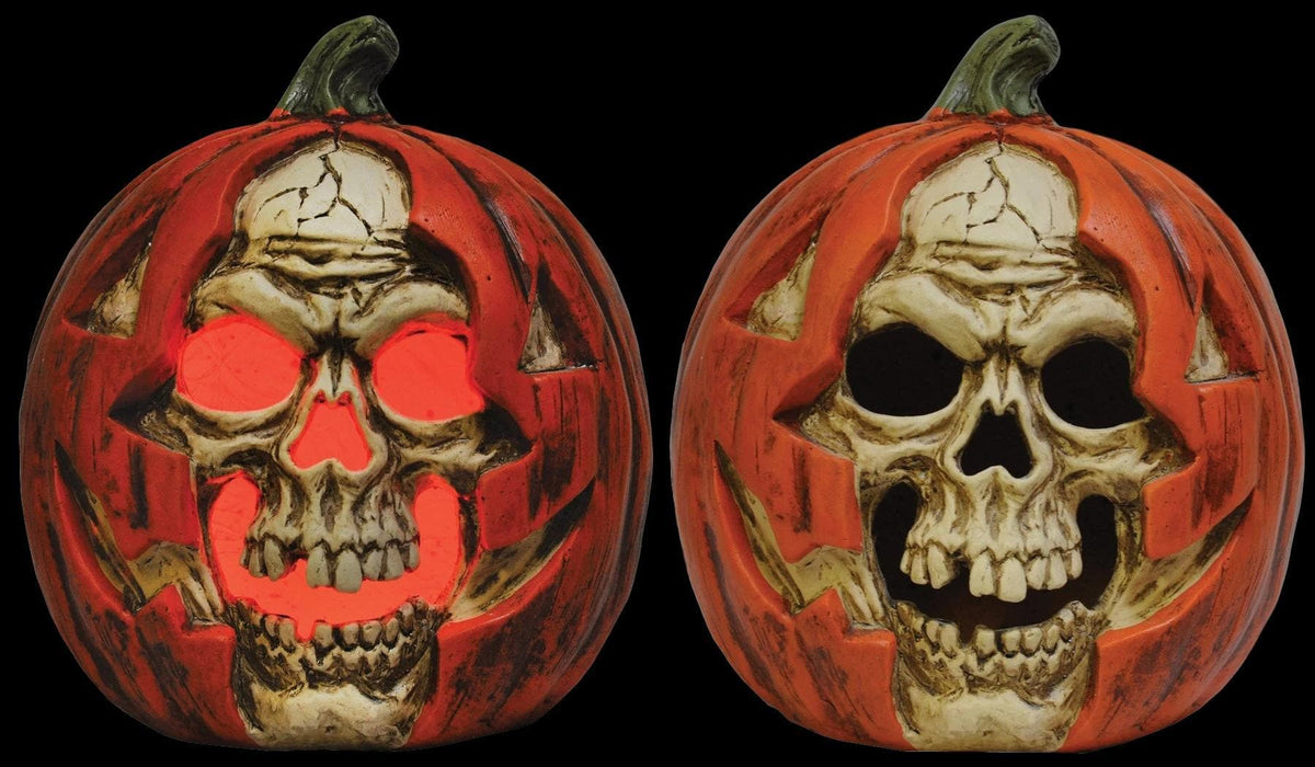  "Skull Pumpkin" Halloween Decoration
