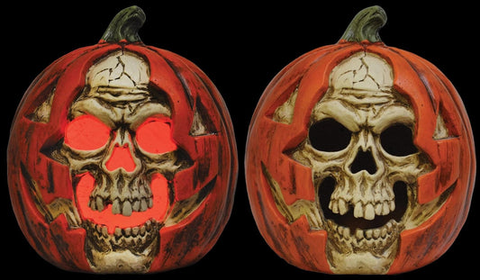  "Skull Pumpkin" Halloween Decoration