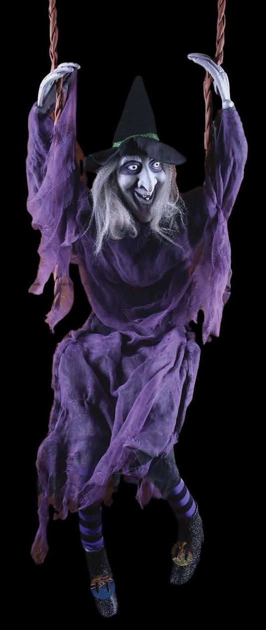 "Swinging Witch" Halloween Prop - 60 Inch - Open Box
