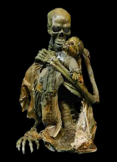  "The Nanny" Skeleton Halloween Animatronic