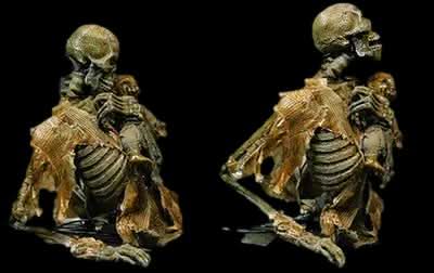  "The Nanny" Skeleton Halloween Animatronic