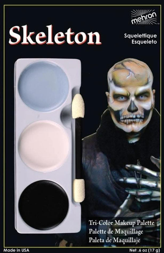  Tri Color Skeleton Palette