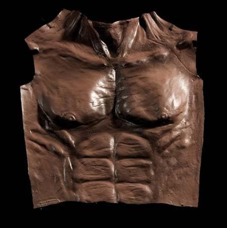  "Werewolf Chest Plate - Brown" Halloween Costume Accessory