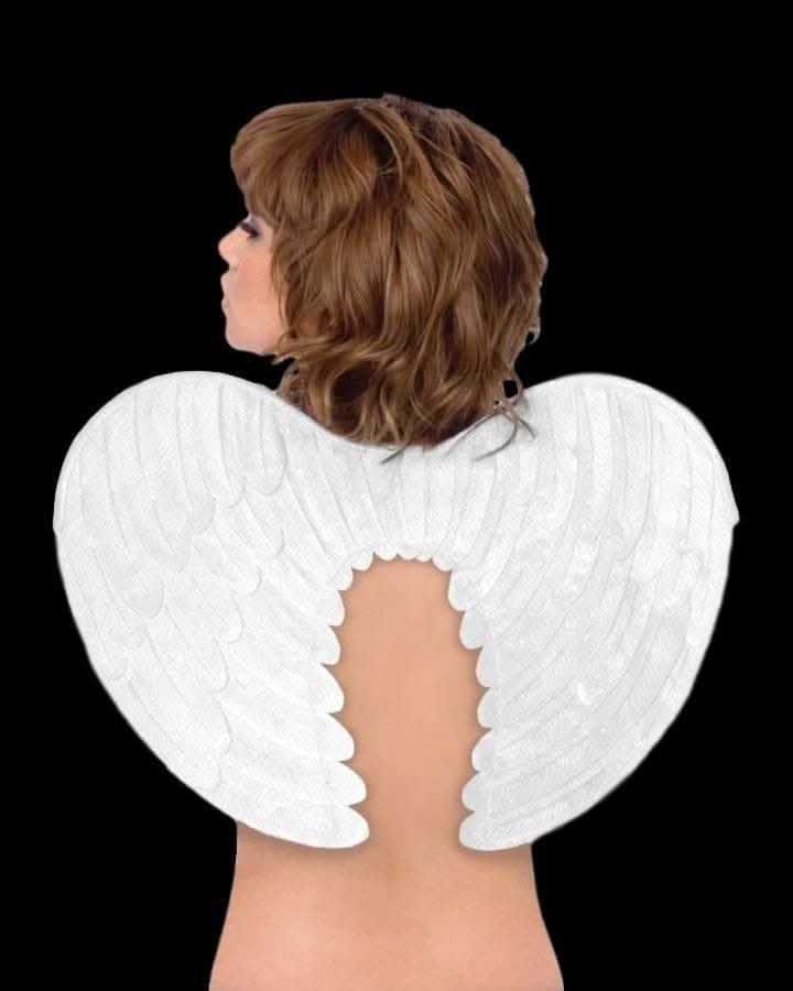  "White Angel Wings" Halloween Costume Accessory