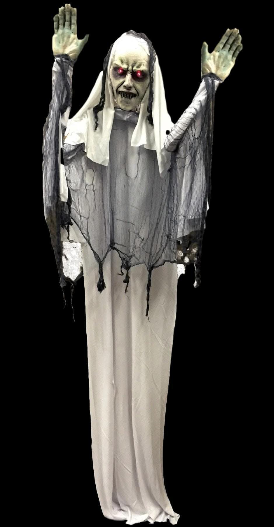  "White Vampire" Hanging Halloween Decoration - 6'