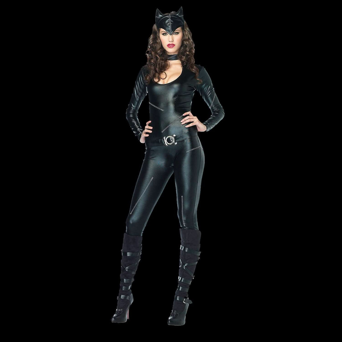  Women's Feline Femme Fatale Costume