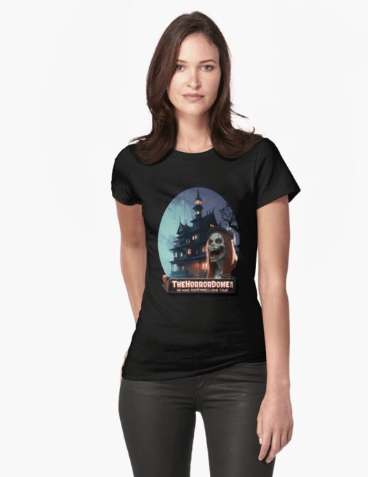  Women's HorrorDome Ghoul Fitted T-Shirt
