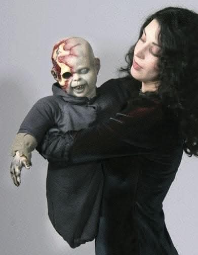  "Zombie Zack The Baby" Halloween Puppet Prop